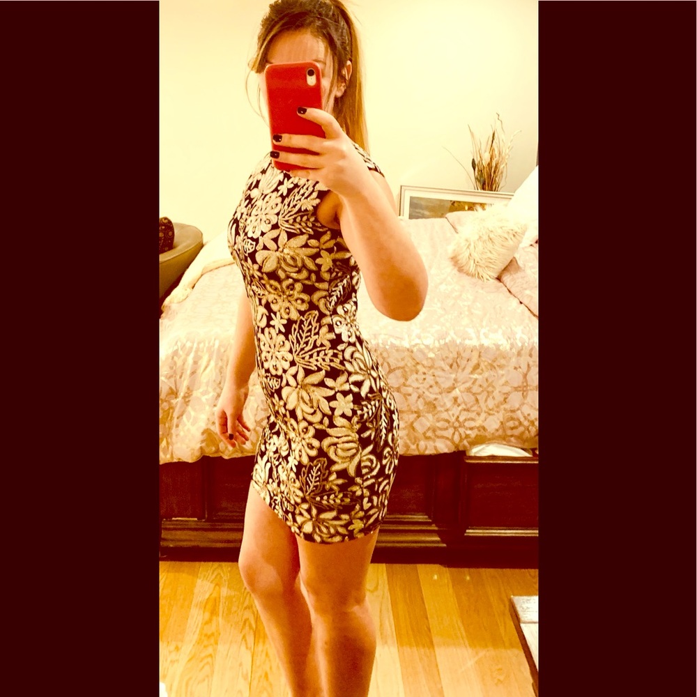 Pretty beaded short Dress S